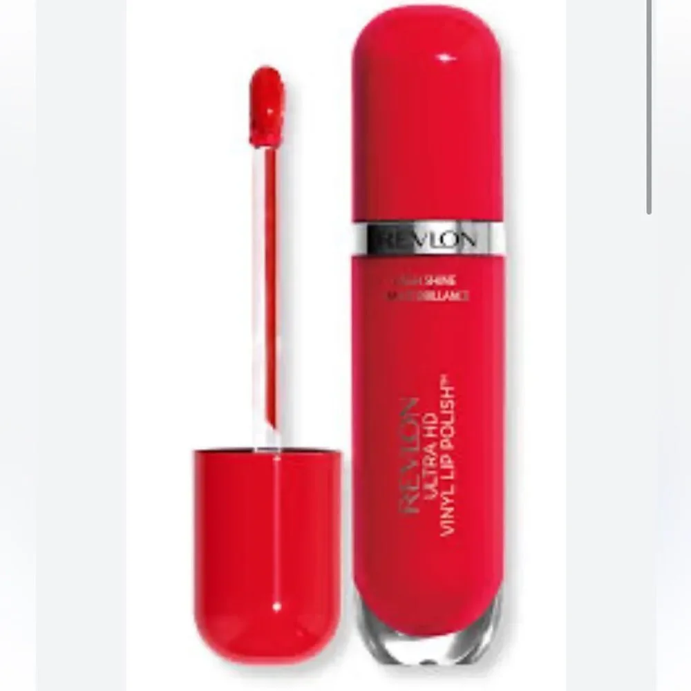 New Revlon Ultra HD Vinyl Lip Polish Liquid Lipstick Red 910 Cherry on Top